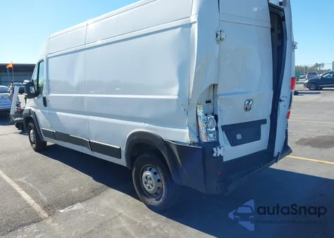 2023 Ram Promaster 2500 High Roof 159 Wb из США, поврежденный, VIN 3C6LRVDG5PE558460